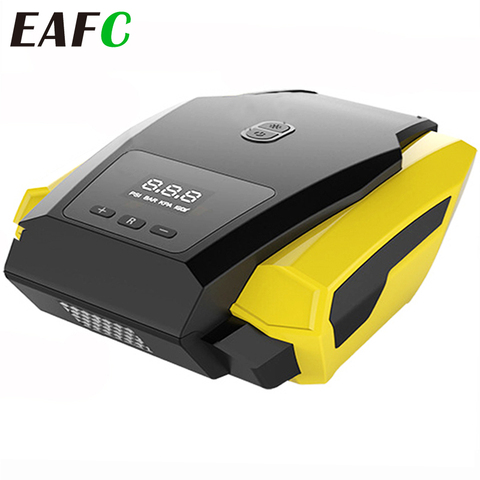 Car LED Digital Display Air ComprESSor Portable Inflatable Pump 12V Automobile Tire Fast Inflator Mini Electric Auto For Trave ► Photo 1/6