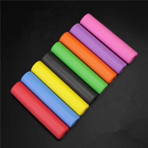 1 Pair Set Handlebar Silica Super Soft Gel Foam Silicone Sponge Antiskid Mountain Bike Grips Personalized handlebar plugs ► Photo 1/5