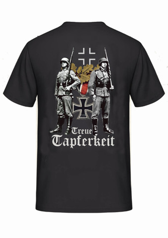 Bundeswehr Soldiers Iron Cross Printing T-Shirt , Cotton O-Neck Short Sleeve Men's T-Shirt New Size S-3XL creue capferkeit ► Photo 1/5