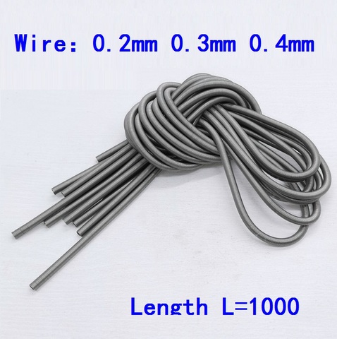 1pc/lot wire 0.2mm 0.3mm 0.4mm  1 meter Stainless Steel  Tension Spring Extension Spring Out Dia 2mm/3mm/4mm/5mm ► Photo 1/5