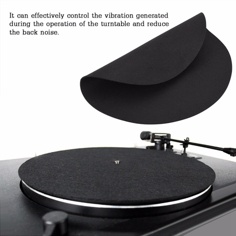 1Pcs Ultra-Thin Anti-Static Lp Vinyl Turntable Record Player Pad For Phonographs Flat Soft Mat Record Slipmat Mat Pad ► Photo 1/6