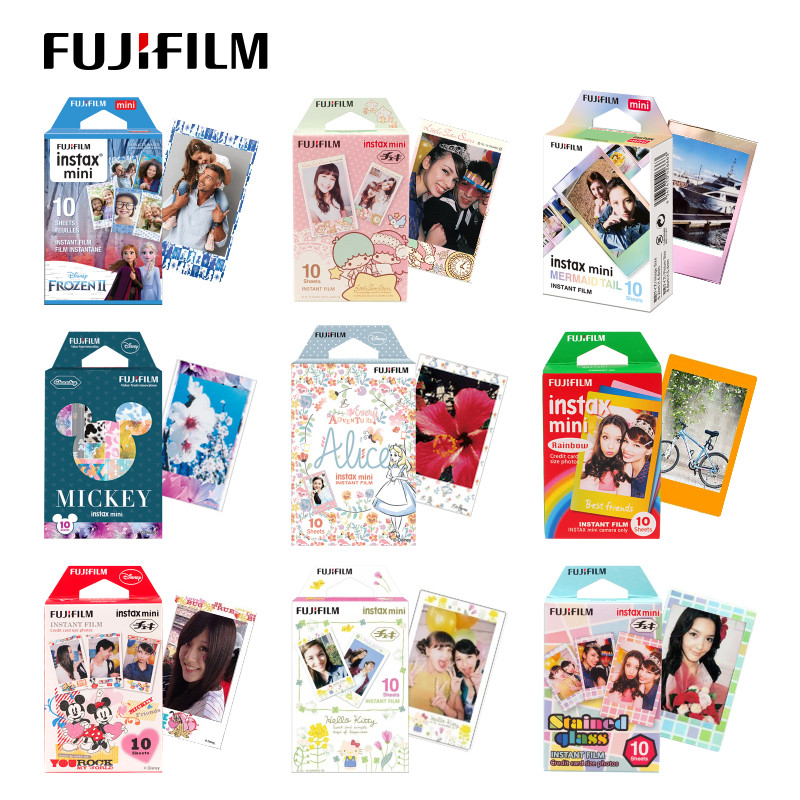 Buy Online Fujifilm Instax Mini 8 Film 10 Sheets Blue Rilakkuma Hello Kitty Fuji Photo Paper For 70 50s 7s 90 25 Sp2 Lomo Instant Camera Alitools