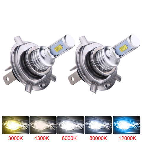 2Pcs H7 LED Lamp Super Bright Car Fog Lights Headlight 12V 24V 6000K White Driving Running Led H7 Bulbs for Auto Automotive ► Photo 1/6