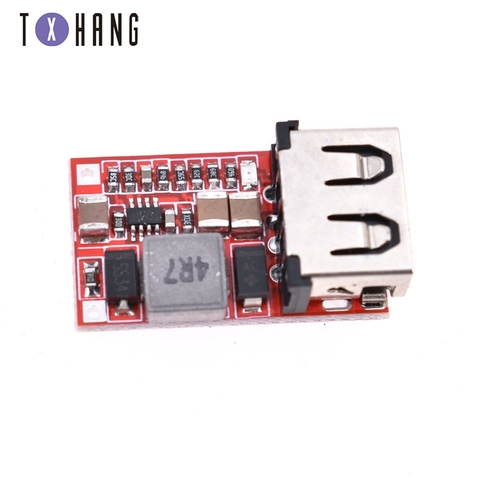 Fine 6-24V 12V/24V to 5V 3A CAR USB Charger Module DC Buck step down Converter 12v 5v power supply module ► Photo 1/6