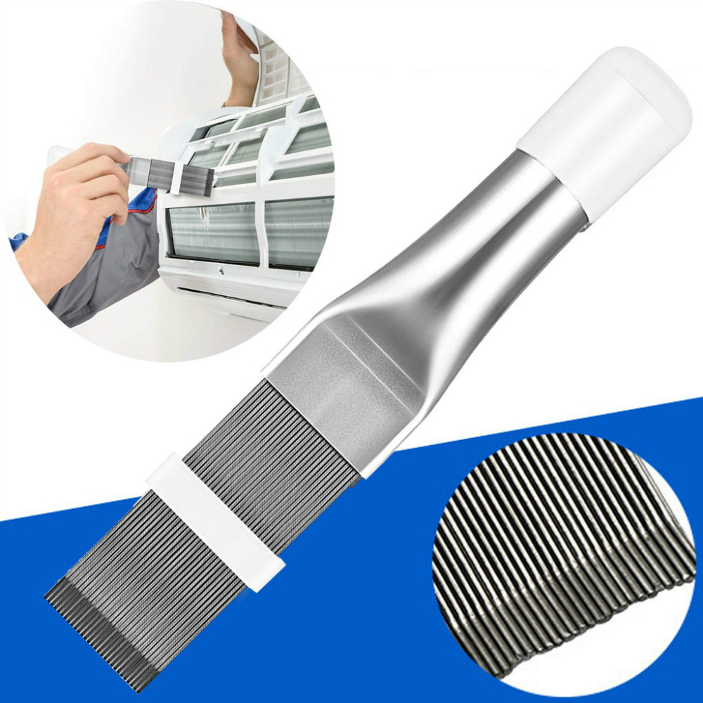 Cleaning Tool Air Conditioner Fin Repair Tool Coil Comb A/c Hvac Condenser Radiator Universal Folding Brush Cleaning Tool ► Photo 1/6