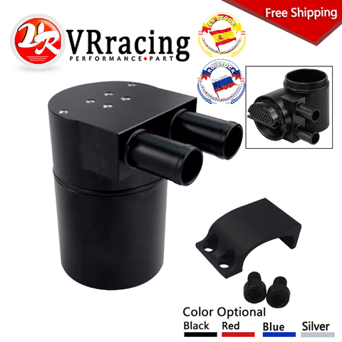 VR - UNIVERSAL RACING Aluminum Alloy Reservior Oil Catch Can Tank for BMW N54 335 Car Accessories VR-TK60 ► Photo 1/6