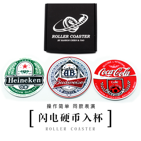 ROLLER COASTER COKE by Hanson Chien Magic Tricks Magia Magician Stage Classic Toys Illusion Gimmicks Prop Funny Mentalism ► Photo 1/6