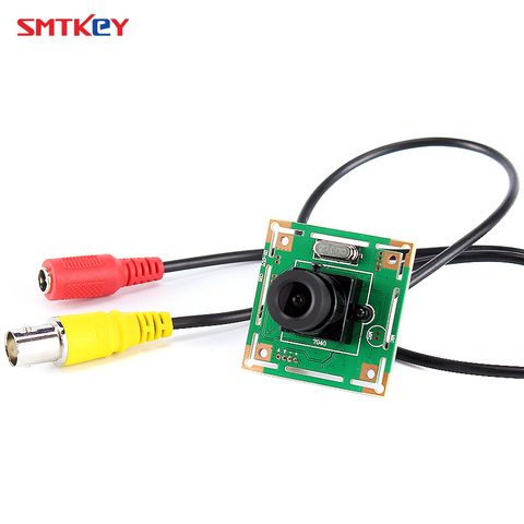 Analog 700TVL color board camera module with 3.6mm lens and cable FPV for quadcopter camera view ► Photo 1/4