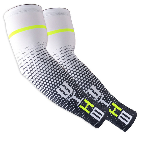 2PCS Cool Men Cycling Running Bicycle Sleeves UV Sun Protection Cuff Cover Protective Arm Sleeve Bike Sport Arm Warmers Sleeves ► Photo 1/6