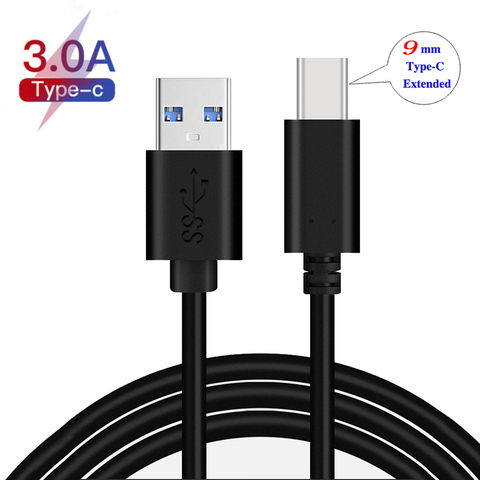 9mm Long USB Type-C Extended Tip Fast Charger 3A Cable for Blackview Bv9700/Bv9600/Bv8000/bv9000/bv9500 Pro Charger Cabel ► Photo 1/6