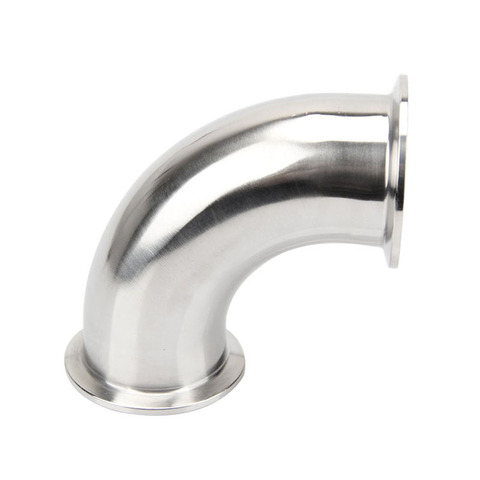 1.5''-4'' Sanitary Tri Clamp Clamps Stainless Steel 90 degree Elbow ► Photo 1/3