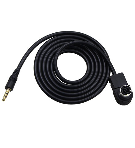 3.5mm AUX Audio Jack Cable Adapter For Alpine CDA-9847R CDA-9851R CDA-9853R ► Photo 1/3