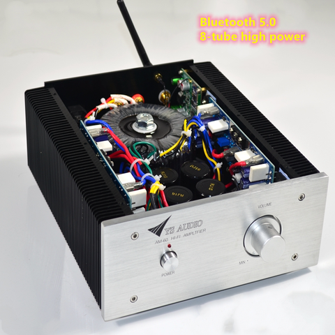 2022 NEW AM-60 HiFi power amplifier DIY power amplifier class A class AB optional bluetooth 5.0 ► Photo 1/6