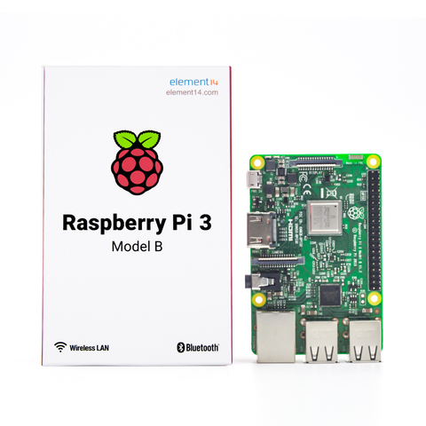 Original Raspberry Pi 3 Model B + Raspberry Pi Raspberry Pi3 B Plus 1.4GHz quad-core 64 bit With WiFi & Bluetooth element 14 E14 ► Photo 1/6