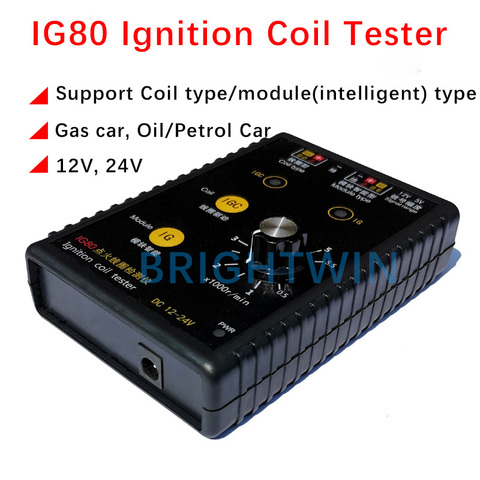 Original IG80 Car Ignition Coil Tester Gas Oil Petrol Vehicle Signal Generator Module Intelligent Type Coil Ignition Testing ► Photo 1/5