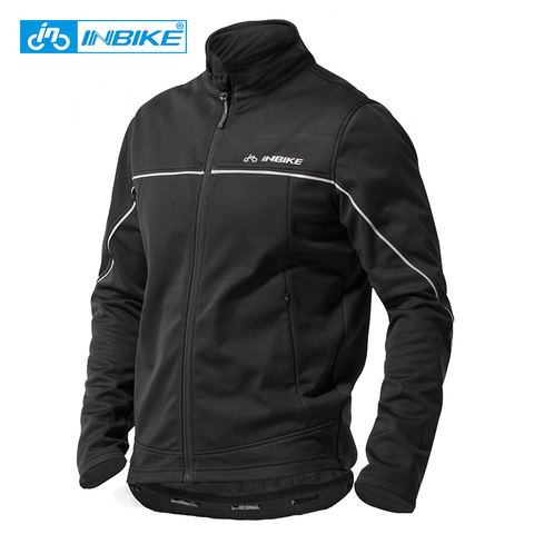 INBIKE Winter Men Cycling Clothes Windproof Thermal Warm Bicycle Apparel Riding Coat MTB Road Bike Clothing Outdoor Sport Jacket ► Photo 1/6