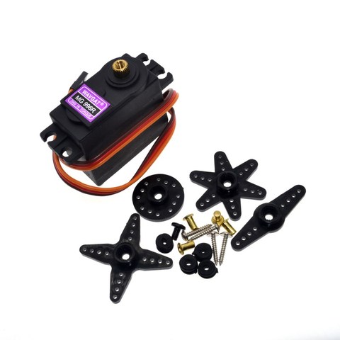 Hot Sale New Servos Digital Mg996r Mg996 Servo Metal Gear For Futaba Jr Car Rc Model Helicopter Boat RC Robot ► Photo 1/6