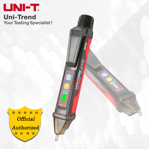 UNI-T UT12E, UT12M AC Voltage Detector UT12D; adjustable sensitive non-contact smart test pencil / IP67 protection ► Photo 1/6