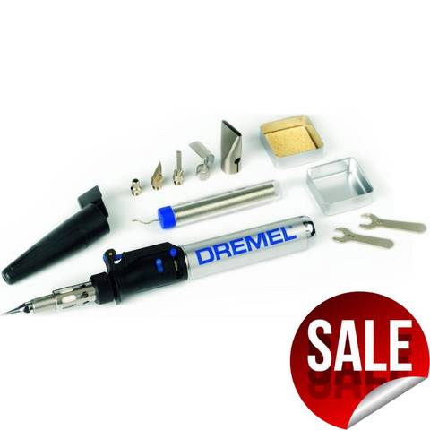 Dremel versatip soldering iron (2000-6) (f0132000jc) gas, 17 ml, 1200, 550, 680 °c, case ► Photo 1/2