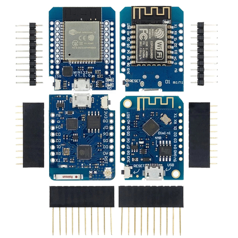 ESP8266 ESP-12E ESP-12F CH340G CH340 V2 USB WeMos MH-ET LIVE D1 Mini ESP32/ESP-32 WIFI Development Board NodeMCU Lua IOT Board ► Photo 1/6