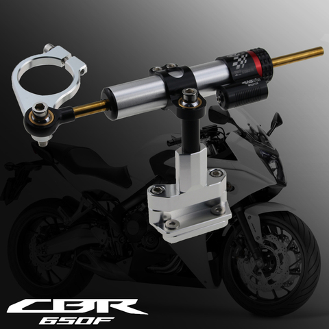 For HONDA CBR650F CBR 650F CBR650 F 2014 2015 2016 2017 2022 Motorcycle CNC Adjustable Steering Damper Stabilizer Mounting ► Photo 1/6