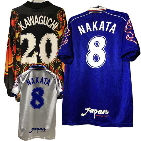 Japan 1998 Home Short Sleeve Jersey