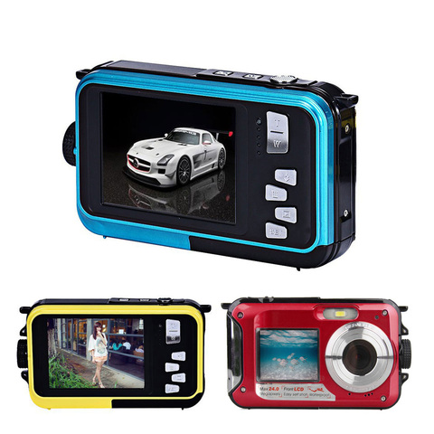 Waterproof Digital Camera DV Camera Long Standby LCD Monitor 24 Million Pixel Hot Appareil Photo Numerique Professionel 1080 HD ► Photo 1/6