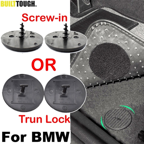 Floor Mat Clips for BMW and Mini Car Hook Loop Carpet Fixing OE 07149166609 9171368 106480 Sticker Clip 1 3 Series 5 F10 F11 X5 ► Photo 1/6