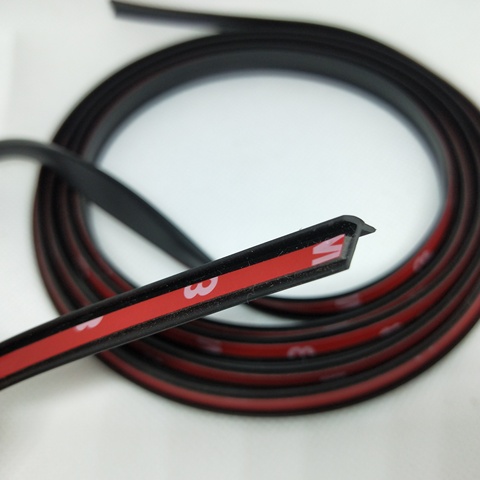 5mm Car Rubber Sealing Strip Small Slanted T-Type Auto Door Seal Weatherstrip Sound Insulation Edge Sealant Seal For Car ► Photo 1/6