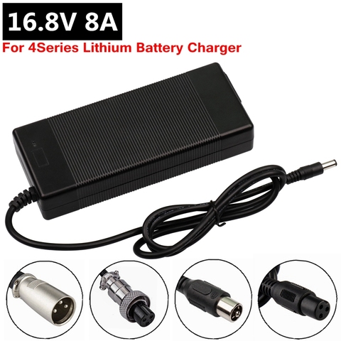 TANGSPOWER 4S 16.8V 8A lithium battery charger For 14.4V 4Series Li-ion battery pack 126 watt High Power charger High quality ► Photo 1/5