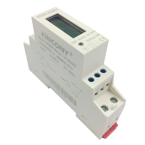 1P power meter RS485 modbus RUT intelligent power track installation Kwh Energy Meter Kilo Watt Hour Meter ► Photo 1/6