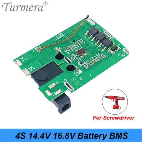 4S 16.8v 14.4v 20A 18650 Li-ion Lithium Battery BMS for Screwdriver Shura Charger Protection Board fit for drill use ► Photo 1/6