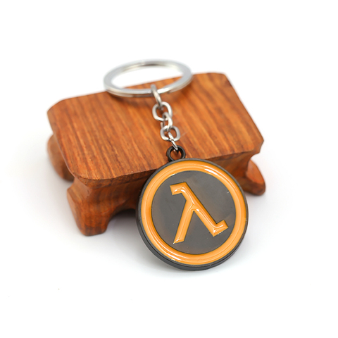 Half-Life Alyx keychain Hot Game Fashion Pendant Keyrings Car Key Chains Chaveiro Jewelry for Men Gift ► Photo 1/6