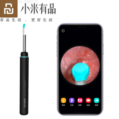 Youpin Bebird M9 Pro Smart Visual Ear Stick In-Ear Cleaning Endoscope 300W Mini Camera Otoscope Borescope Ear Picker Tool Set ► Photo 1/6