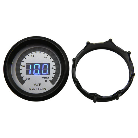 LED Digital Car Auto Air Fuel Ratio Gauge 12V Racing Air Fuel Meter Indicator fit for Car Truck 52MM Gauge  Air Fuel Ratio ► Photo 1/6