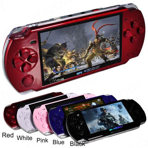 COOLBABY new handheld Game Console 4.3 inch screen mp4 player MP5 game player real 8GB support for psp game,camera,video,e-boo ► Photo 1/6