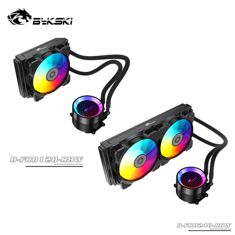 Bykski B-FRD120-RBW/B-FRD240-RBW One-Piece CPU Water Cooling Kit 120mm/240mm Radiator For PC Cooling ► Photo 1/3