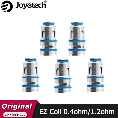 5pcs/lot Original Joyetech EZ Coil 0.4ohm 1.2ohm Head For EZ Cartridge  EXCEED Grip Pro Grip Plus Obliq Pod E Cigarette Vape ► Photo 1/1