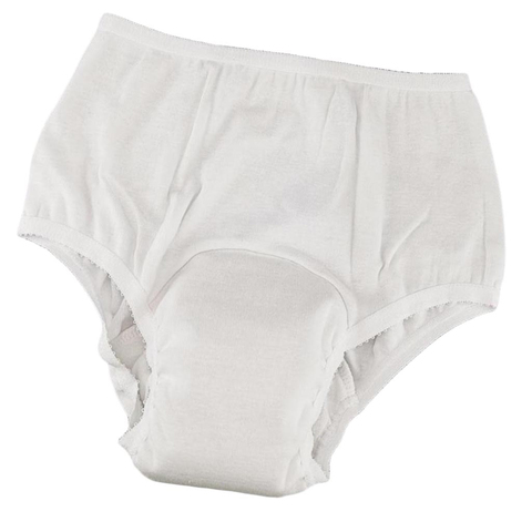 Washable Absorbency Incontinence Aid Cotton Underwear Briefs For Women ► Photo 1/5