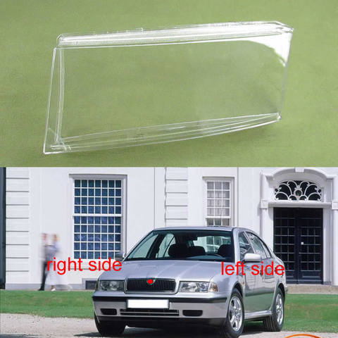 For Skoda Octavia 2001 2002 2003 2004 Headlamp Cove Headlight Cover Large Lampshade Headlight Shell Mask Lens Lamp Shell ► Photo 1/6