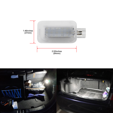 1x For Acura ILX TSX RSX TL TLX City 4D Civic 3D 4D 5D Hybrid Jazz Fit Led Trunk Lid Cargo Area Luggage Compartment Lights ► Photo 1/6