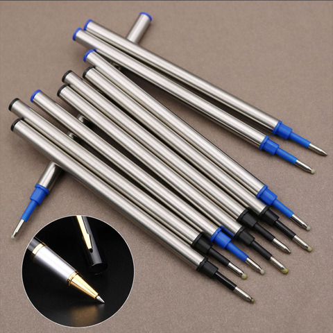 5 pcs/lot Metal Refills 0.5mm for Roller Ballpoint Pen Business Pen Ball Pen Refills 11cm Length Office School Supply Stationery ► Photo 1/6