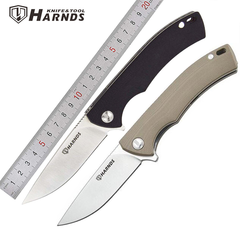 Harnds CK9168WS CK9168 Talisman Folding Knife G10 Handle AUS-8 Blade 60HRC Ball Bearing Outdoor Survival Collection EDC Tool ► Photo 1/6