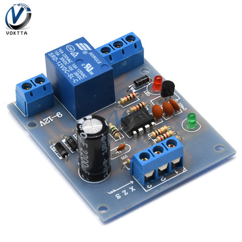 9V-12V Liquid Water Level Controller Sensor Automatic Pumping Drainage Water Level Detection Water Pump Control Circuit Board ► Photo 1/6