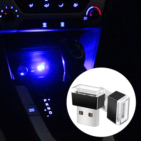 LED Car Light USB Atmosphere Light For hyundai accent solaris tucson 2017 getz ix35 santa fe coupe i20 veloster ix25 creta ► Photo 1/6