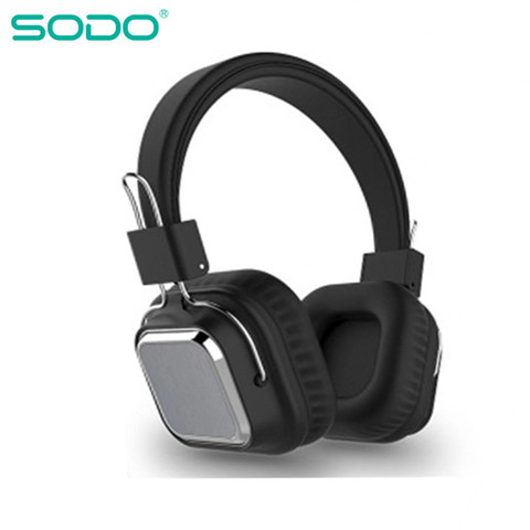 SODO SD-1003 Bluetooth Headphone On-Ear Wired Wireless Headphones Foldable Bluetooth 5.0 Stereo Headset with Mic Support TF Card ► Photo 1/6