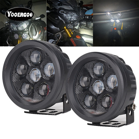 1Pair 3.5 inch 18W Round Led Projector Work Lights Off-road Driving Pod Spotlight for J eep SUV ATV Boats Cars Trucks ► Photo 1/6