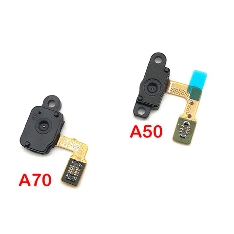 New Home Button Fingerprint Sensor Flex Cable For Samsung Galaxy A50 A505FN A70 A705F Parts ► Photo 1/2