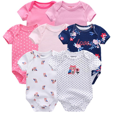 Asesor encuesta trama Top Quality 7PCS/LOT Baby Boys Girls Clothes 2022 Fashion ropa bebe kids  Clothing Newborn rompers Overall baby girl jumpsuit - Price history &  Review | AliExpress Seller - kiddiezoom Official Store | Alitools.io