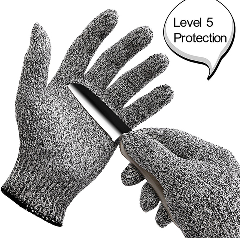 Anti-cut Outdoor Fishing Gloves Knife Cut Resistant Protection Fishing Hunting Gloves Steel Wire Mesh Gloves Fishing Tools ► Photo 1/6